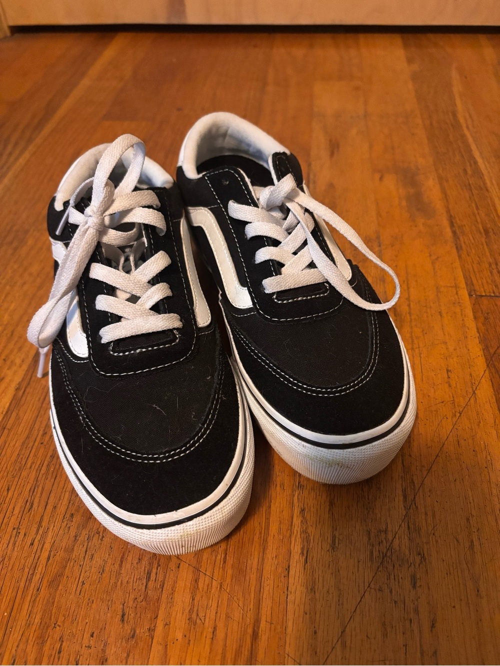 Vans Black and White Old Skool Sneakers